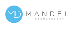 logo COO, Mandel Dermatology. New York’s premiere medical, cosmetic, and laser dermatology practice.