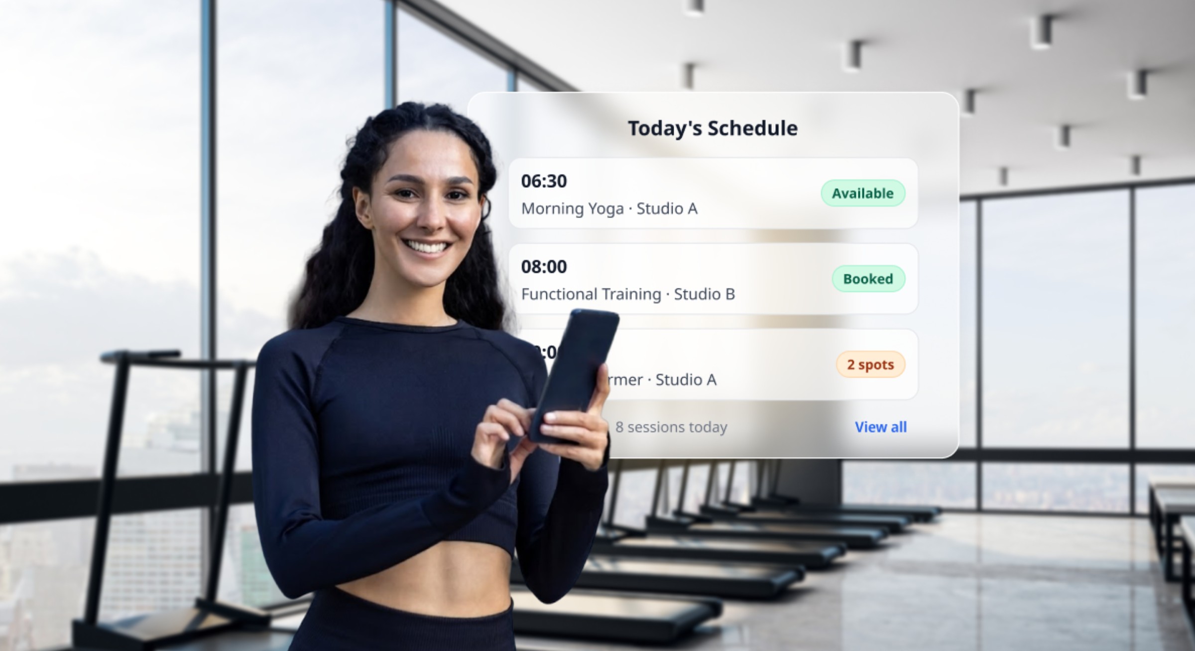 Online-Terminbuchung für Personal Trainer, Fitnessstudios und Boutique-Studios