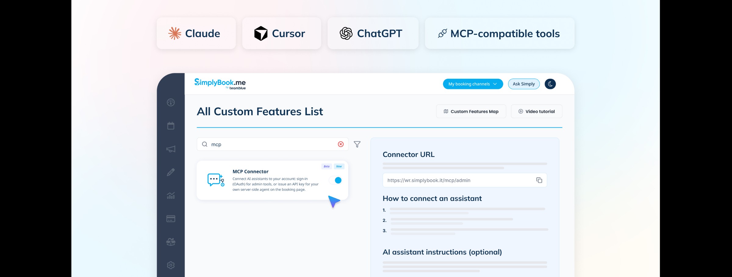 How to Connect Claude to Your SimplyBook.me Account (MCP Connector Setup Guide)